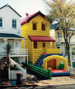 inflatable house