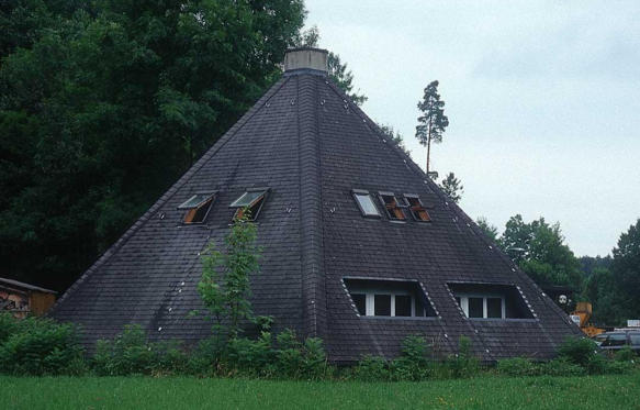 pyramid house
