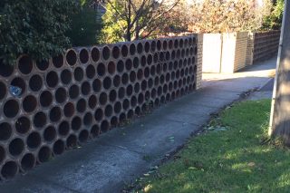 Interesting Fence – A New House