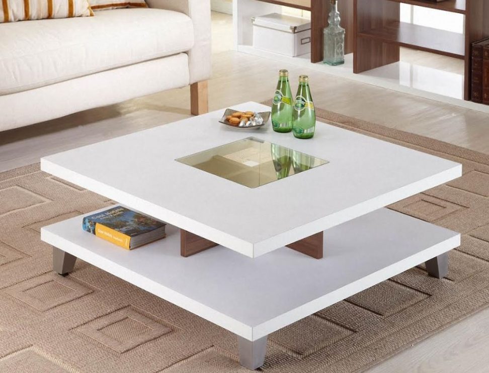 The modern coffee table,